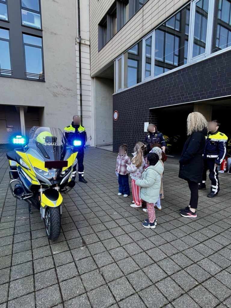 Ausflug zur Polizei