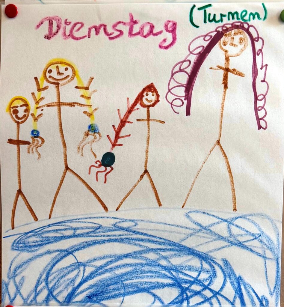 Dienstag im Kinderladen